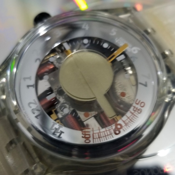 LE SWATCH MusiCall Funky Stuff watch and CD by Candy Duffer NIB NWT - Picture 5 of 16